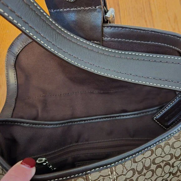 Coach Brown Suede Y2K soho shoulder bag - Picture 14 of 16